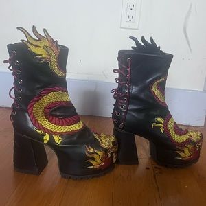 Current Mood “Mother of Dragons” Platform Boots